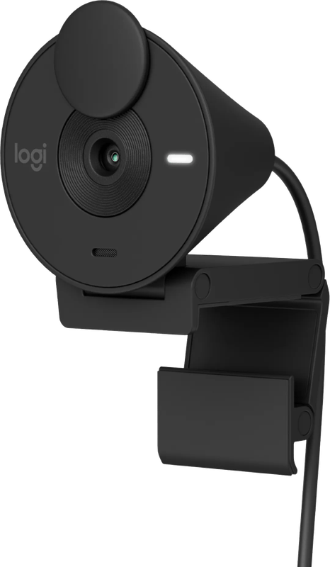 Logitech Brio 300 Full HD Webcam Schwarz
