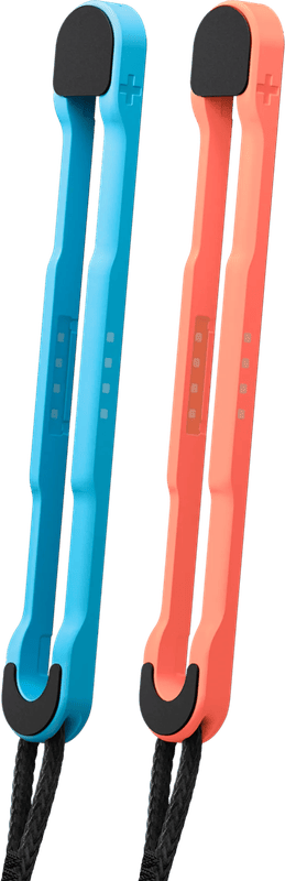 Nintendo Switch 2 Joy-Con Handgelenkschlaufen Set Blau/Rot